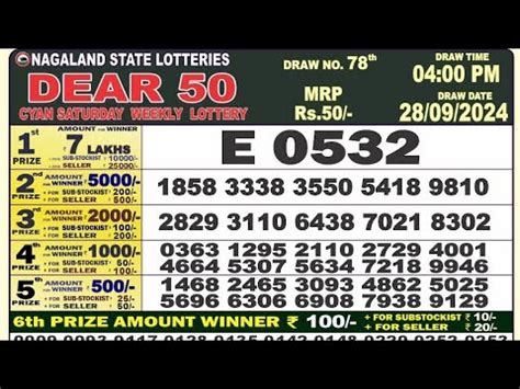 dear 50 cyan saturday weekly lottery